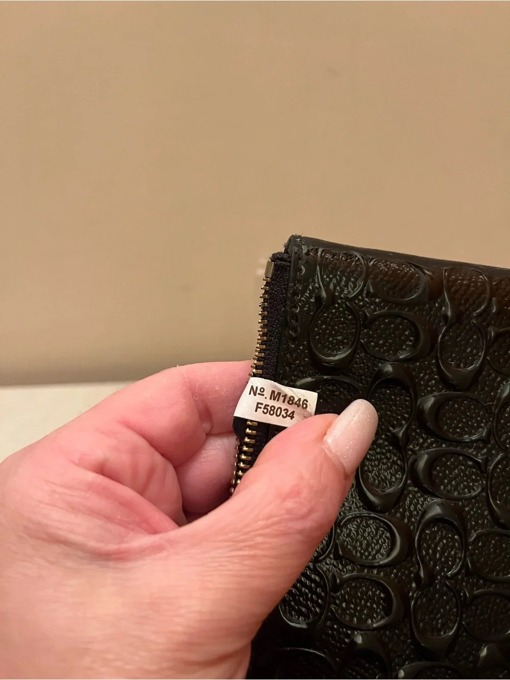 Coach wristlet